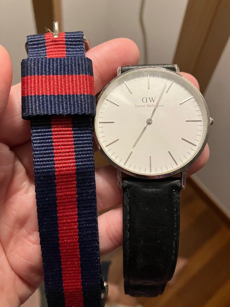 Daniel wellington clearance stripe watch