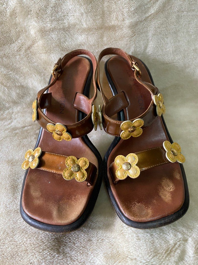 Authentic louis vuitton sandals sales