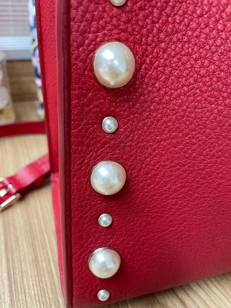 Authentic LUXURIOUS KATE SPADE 25th ANNIVERSARY LIMITED EDITION LEATHER  HAYES STREET PEARL SAM BAG, Women's Fashion, Bags & Wallets, Cross-body Bags  on Carousell