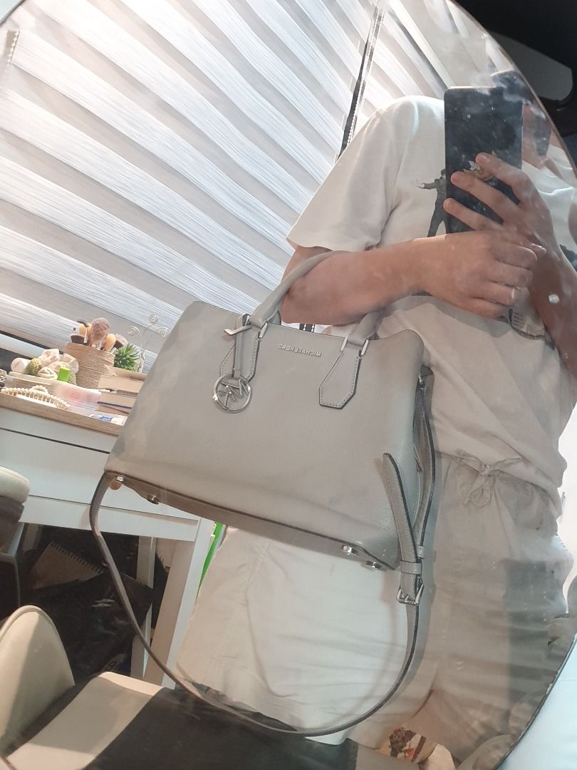 Authentic MK CAMILLE Large Satchel HAND BAG, Luxury, Bags & Wallets on