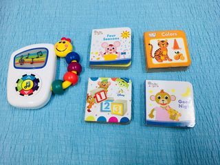 Baby Einstein Take Along Musical Toy with Books - Bundle A
