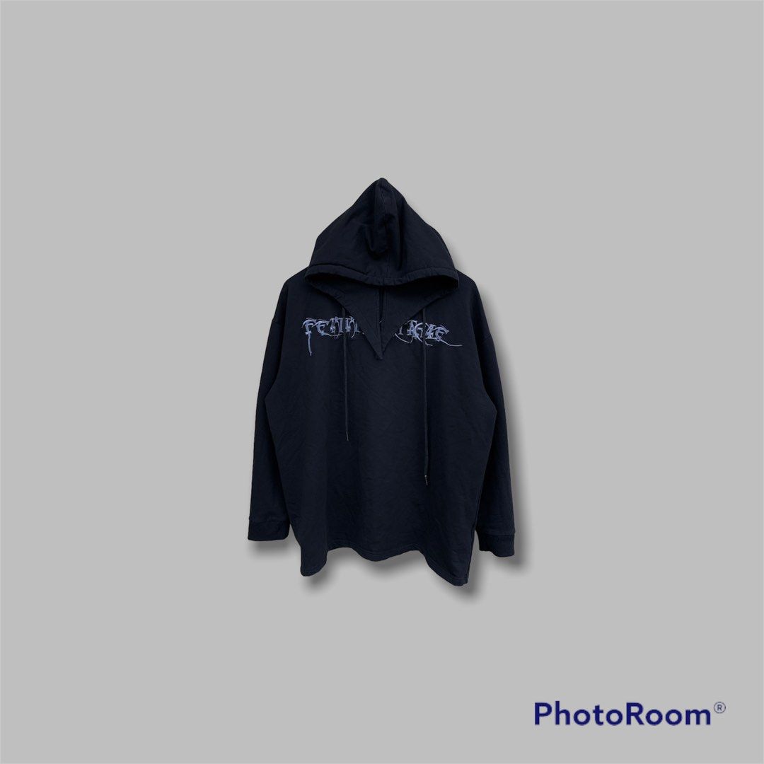 Balenciaga 'Femme Fetale' Headscarf Hoodie, Luxury, Apparel on Carousell
