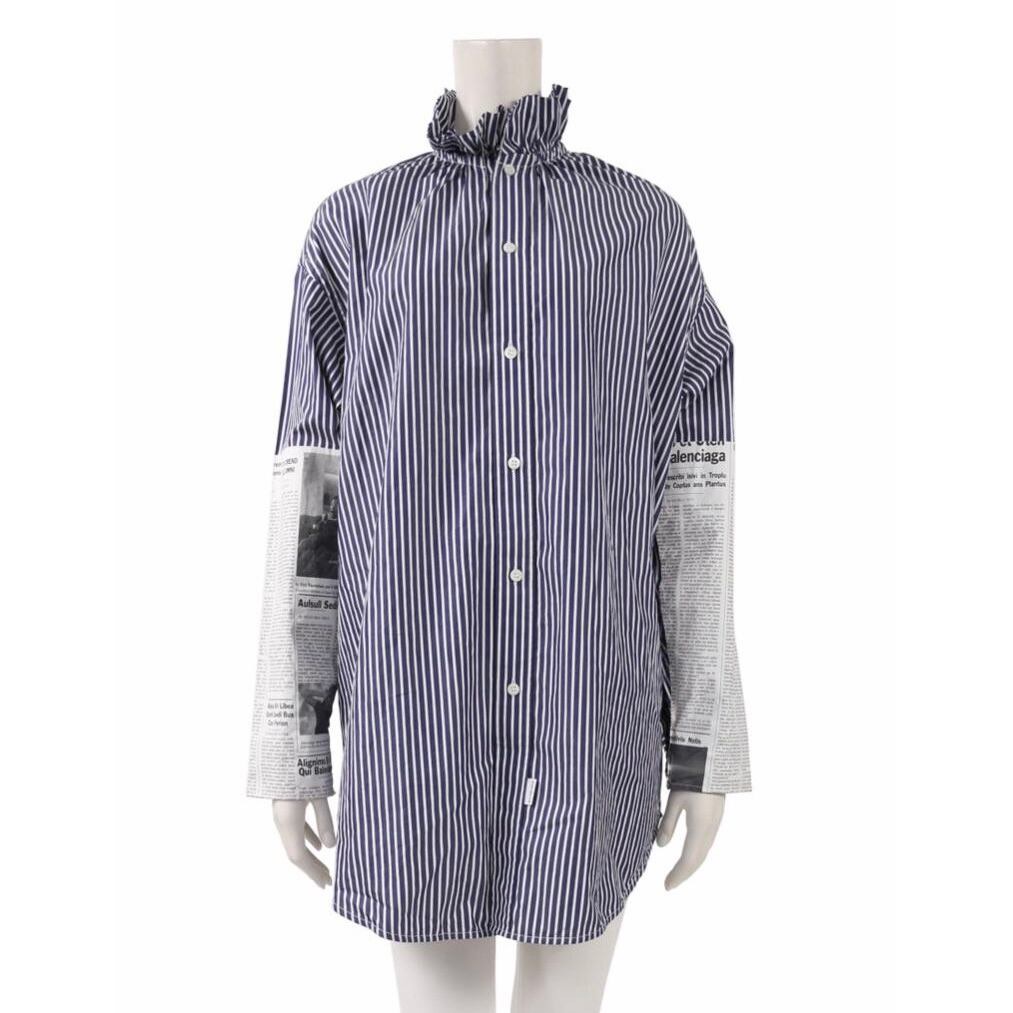 Balenciaga sales newspaper shirt
