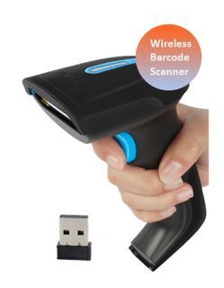 Barcode Scanner, Wireless/Wired Scanner For Retail, logistics and packing