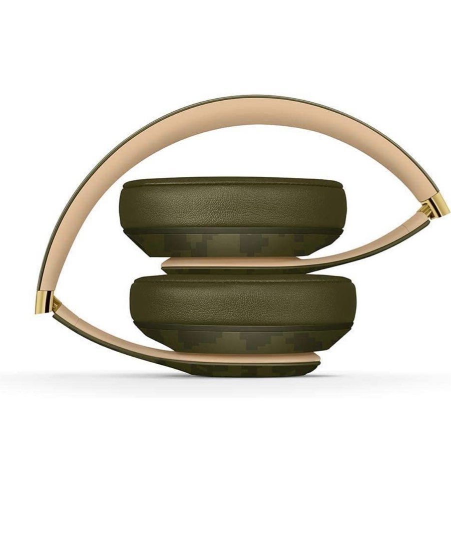 Beats By Dr. Dre Beats Studio3 Wireless Over Ear Headphones 2020 Forest Green Camo Collection