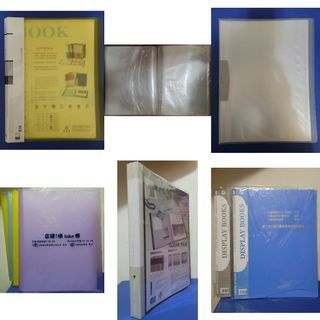 (清貨)BIG SALE🎁A4 Clear Book (10-40 Pockets) 資料簿