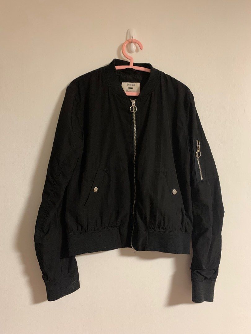 Bershka black jacket sale