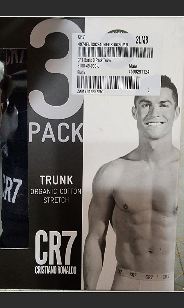 CR7 Cristiano Ronaldo Men's 3-Pk. Trunks