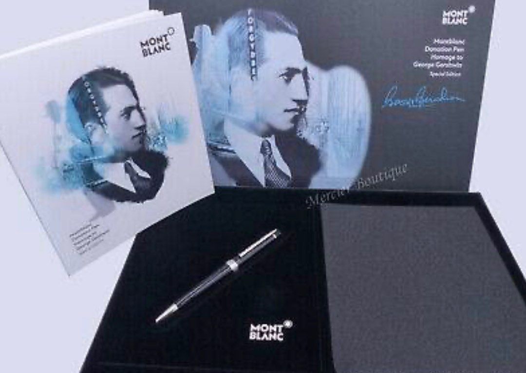 BNIB Montblanc Ballpoint Pen Homage to George Gershwin Hobbies