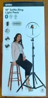 BRAND NEW 10" Selfie Ring Light Pack - 3 Light Modes - Light Reflector Included (tag:inch)
