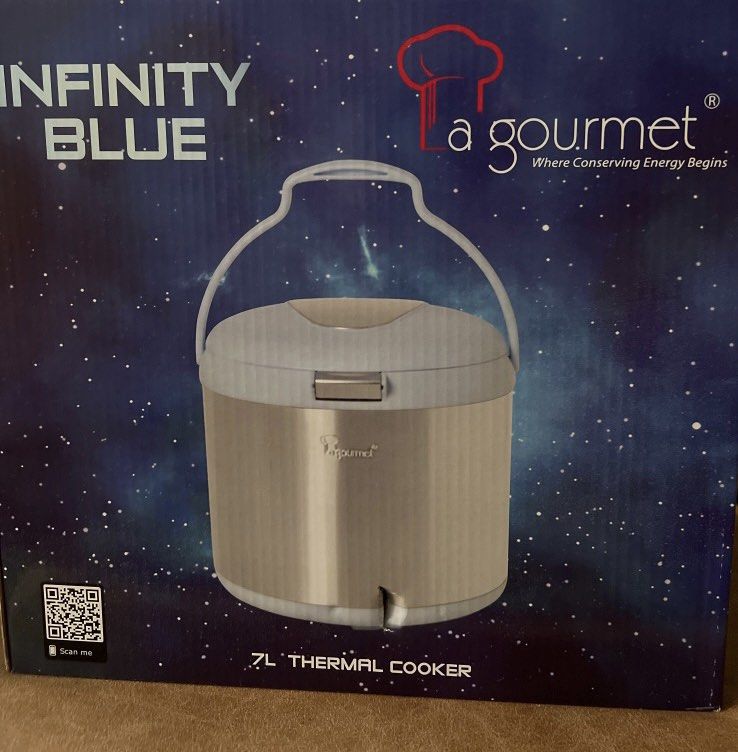 Brand new 7L La gourmet infinity blue thermal pot, TV & Home Appliances ...