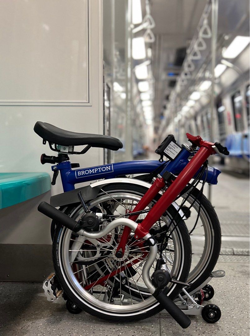 Brompton tempest blue m6r