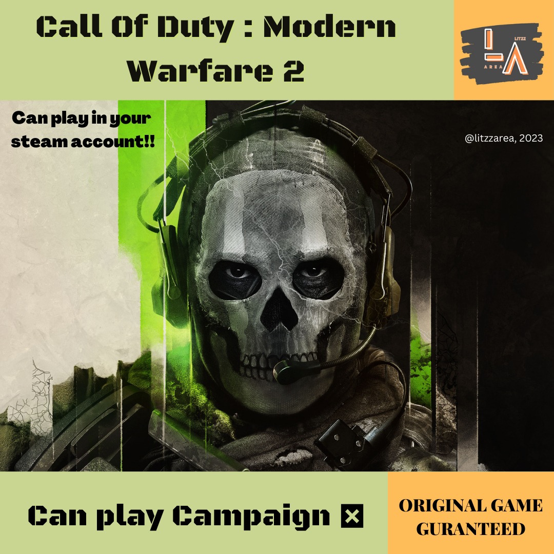 CALL OF DUTY MODERN WARFARE 2 [ COD19 ] Steam, PC Platform, Video