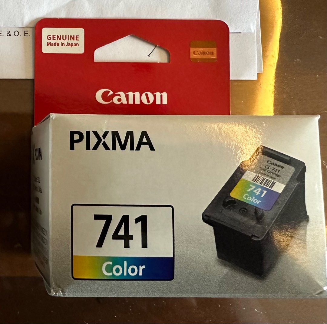 Canon Pixma Ink Cartridge 741 Colour, Computers & Tech, Printers, Scanners & Copiers on Carousell
