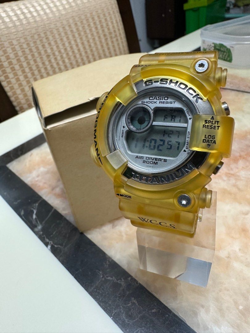 Casio Gshock frogman DW-8201WC-8T, 名牌, 手錶- Carousell