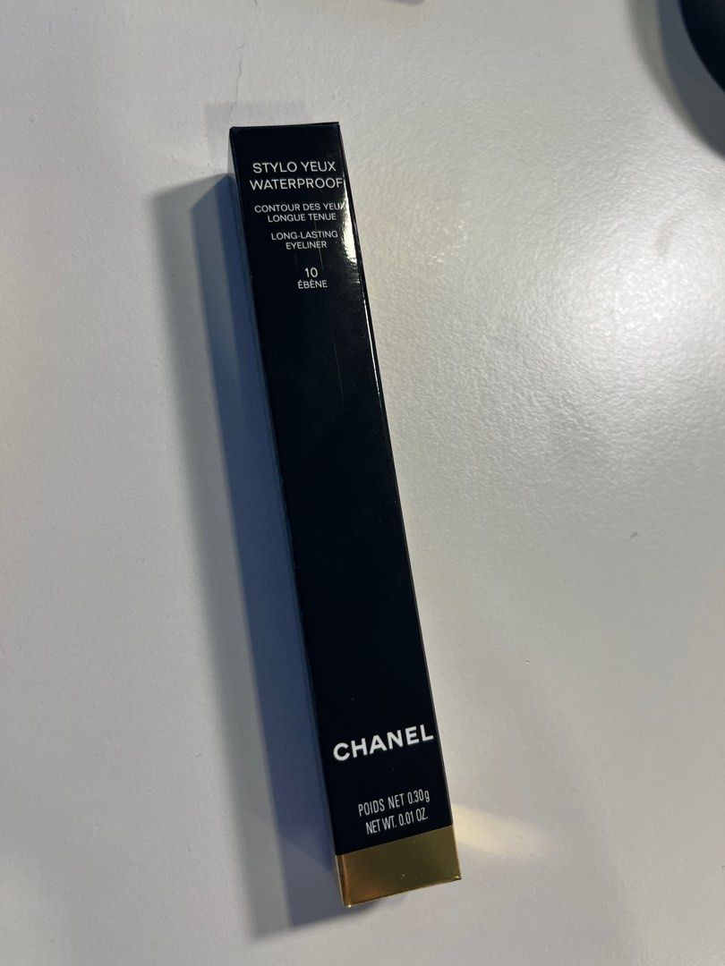 Chanel beauty Stylo Yeux waterproof long lasting eyeliner 黑色眼線筆連, 美容＆化妝品,  健康及美容- 皮膚護理, 化妝品- Carousell