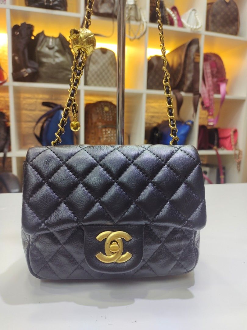 Chanel Mini Sling Bag, Luxury, Bags & Wallets on Carousell