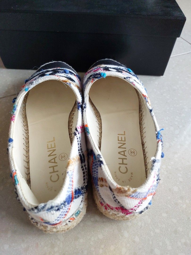 Chanel tweed hot sale espadrilles 2019