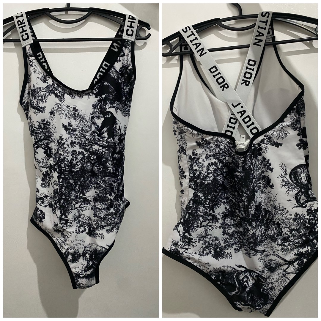 christian dior 2 piece swimsuit