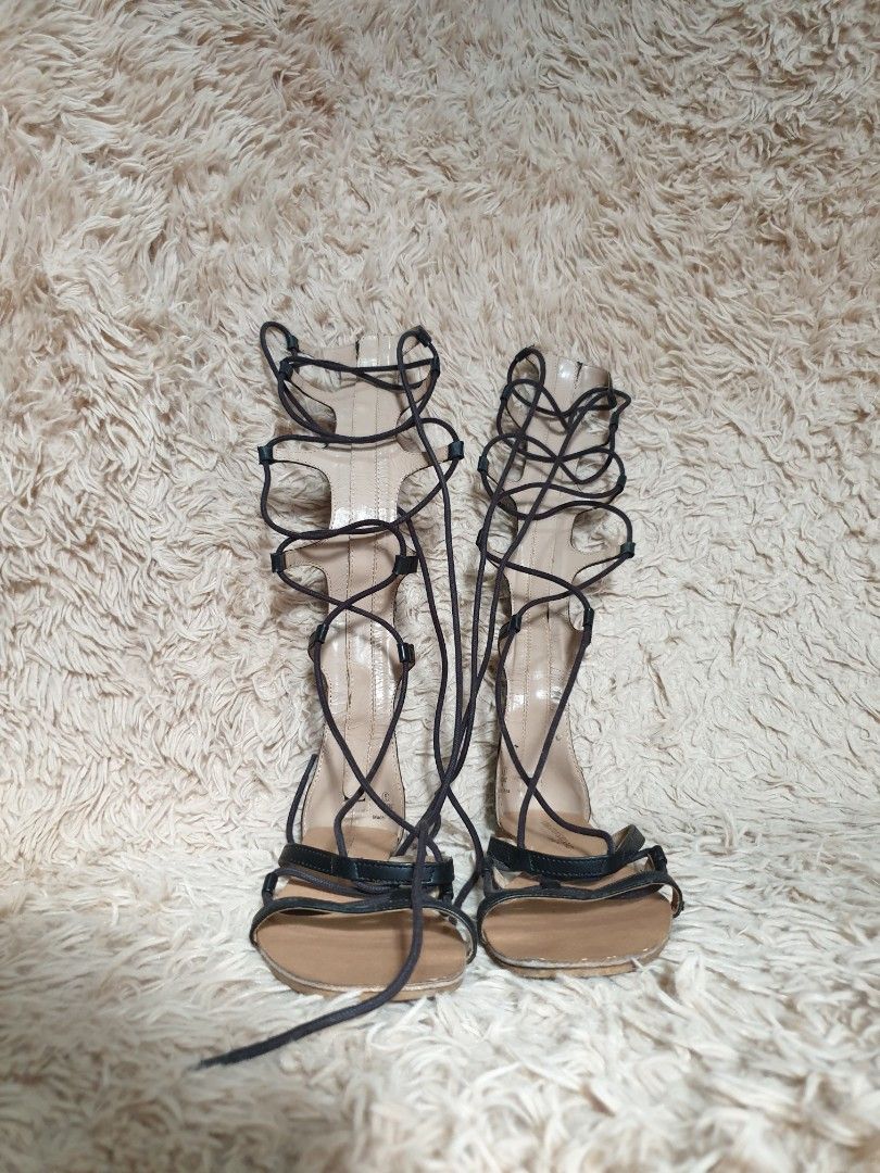 Christian siriano gladiator sandals deals
