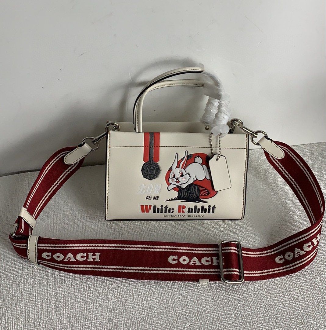 COACH CG276 Coach X Big White Rabbit Ladies CASHIN CARRY, Women's ...