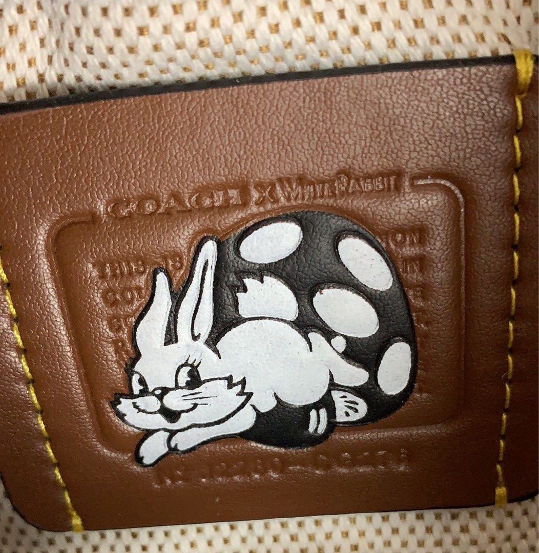 COACH CG276 Coach X Big White Rabbit Ladies CASHIN CARRY, Women's ...