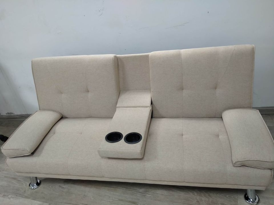 Coospro Sofa Bed 160CM (Category: Sofas) located in Manila. Submitted by Furniture_09 (Listing ID 1211725236, Image 2). Description: Details Condition New Brand Black Leather/ Grey Fabric/ Khaki Fabric COOSPRO SOFA BED FOR LIVING ROOM SALE!! AVAILABLE COLORS: -BLACK LEATHER (FOHM 16) -DARK GREY FABRIC (FOHM 43) -KHAKI FABRIC (FOHM 44) Product details of Coospro Sofa Bed for Living Room 3 Seater Sofa OPEN FOR RESELLERS!! SPECIFICATION: 1. Foldable