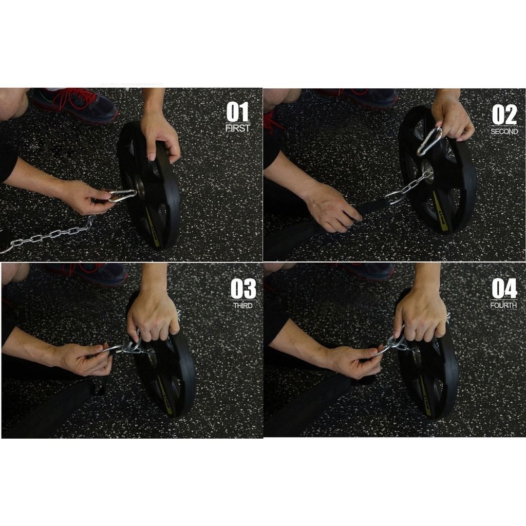 Dip Belt with Chain for Weighted Pull Ups and Dips Powerlifting and