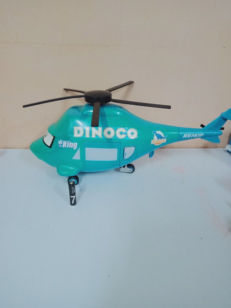 Disney Pixar Cars Dinoco Helicopter 14