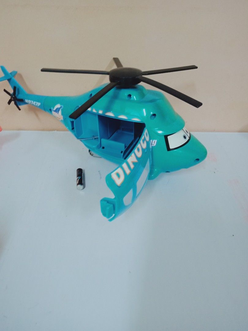 Disney Pixar Cars Dinoco Helicopter 14