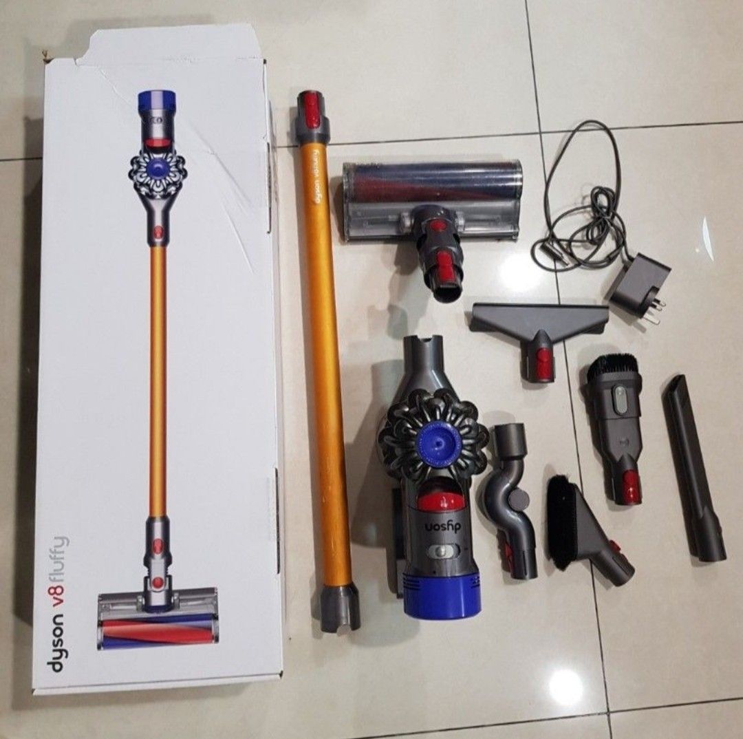 Dyson v8 full set ( + addional filter), TV & Home Appliances, Vacuum ...