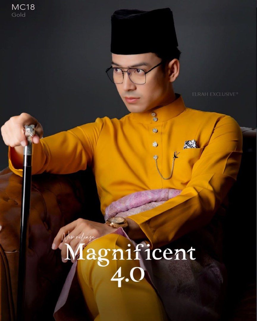 Elrah Exclusive Baju Melayu Raya 2023 Mens Fashion Muslim Wear Baju Melayu On Carousell