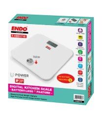 ENDO BATTERY-LESS DIGITAL BODY SCALE