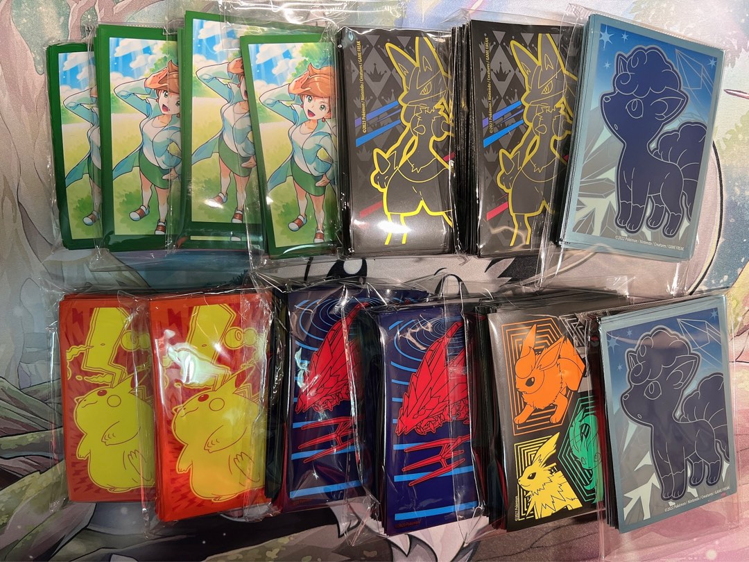 ETB Card Sleeves Pokemon TCG, Hobbies & Toys, Toys & Games on Carousell