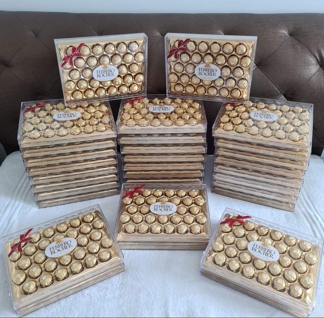 Ferrero rocher 32 pcs chocolates (Category: Other Food & Drinks) located in Manila. Submitted by itsmhauiii (Listing ID 1211817891, Image 1). Description: .