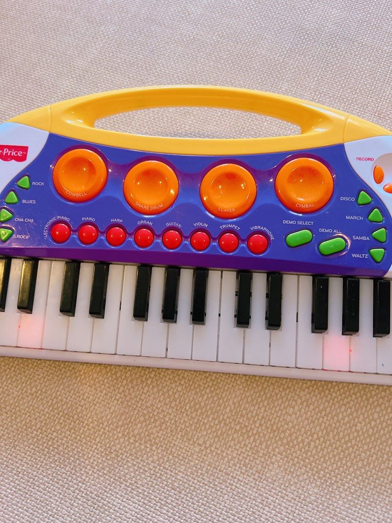 Fisher price deals keyboard piano