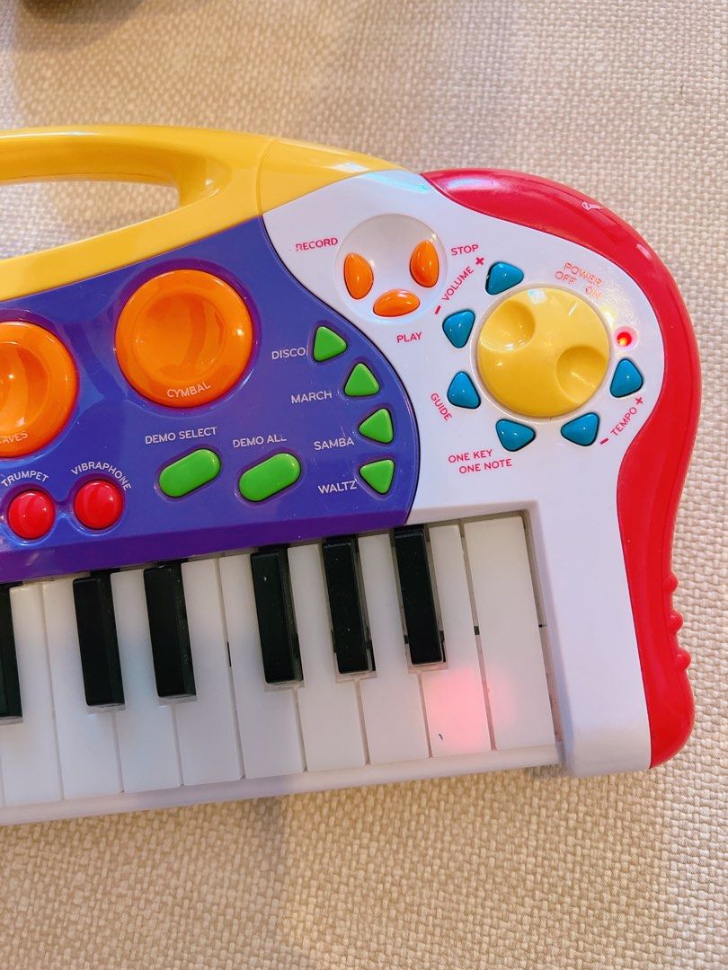 Fisher price teaching sales keys keyboard
