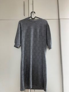 For Me Grey Dress Medium