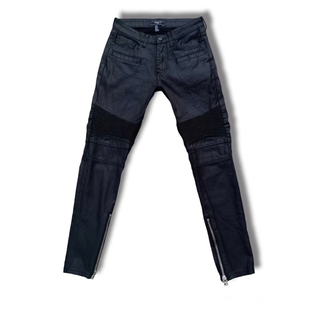 Biker jeans forever 21 hotsell