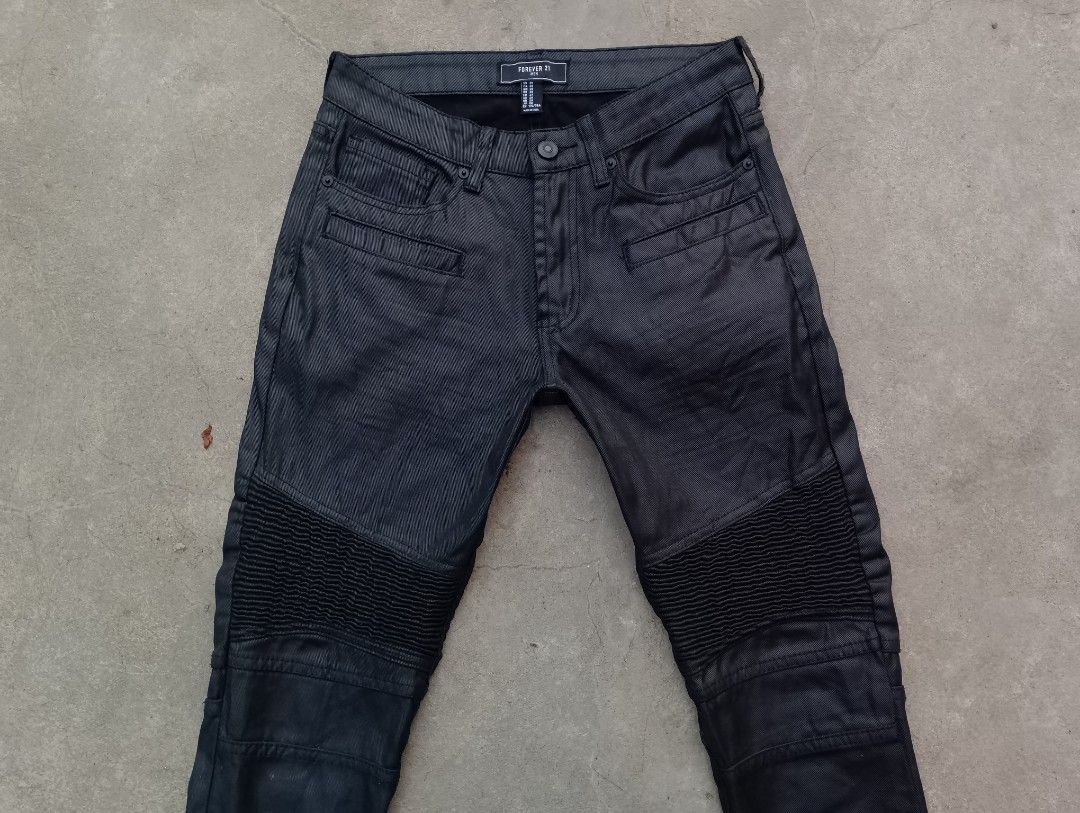Biker jeans forever top 21