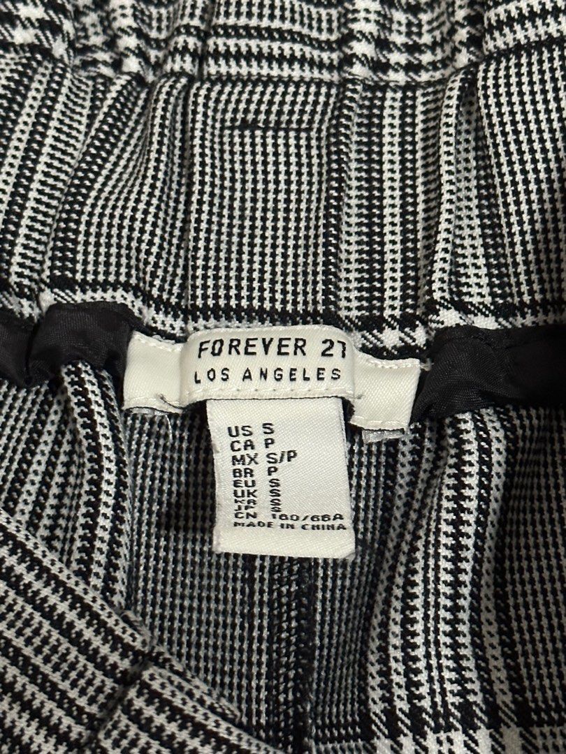 Forever 21 shop plaid shorts