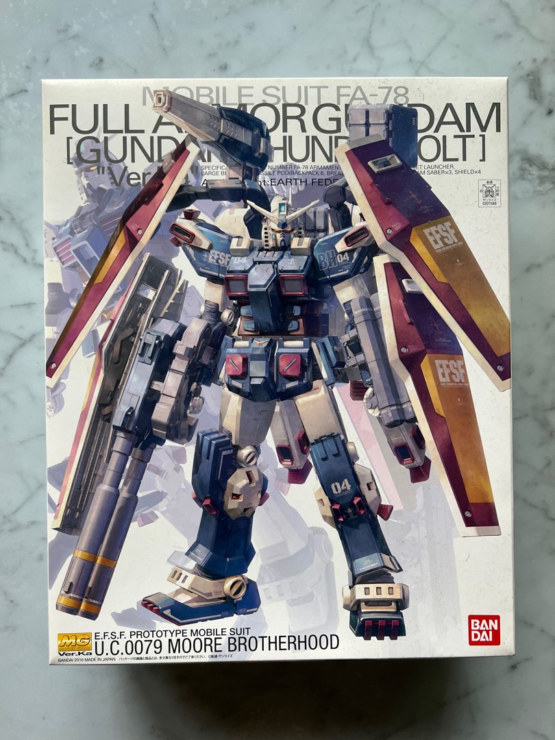 Full Armour Gundam Thunderbolt Ver ka, Hobbies & Toys, Toys & Games on ...