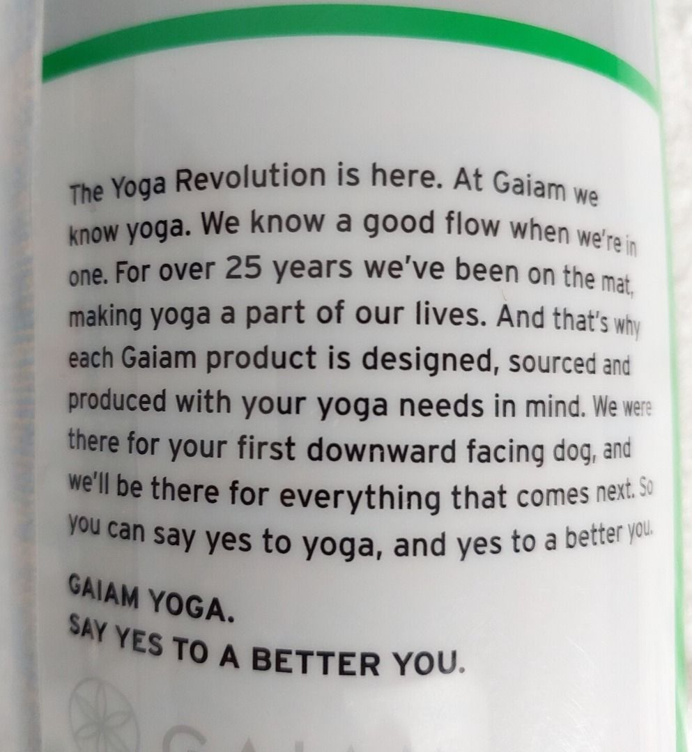 Gaiam Jute Yoga Mat NewUSA, Sports Equipment, Exercise & Fitness