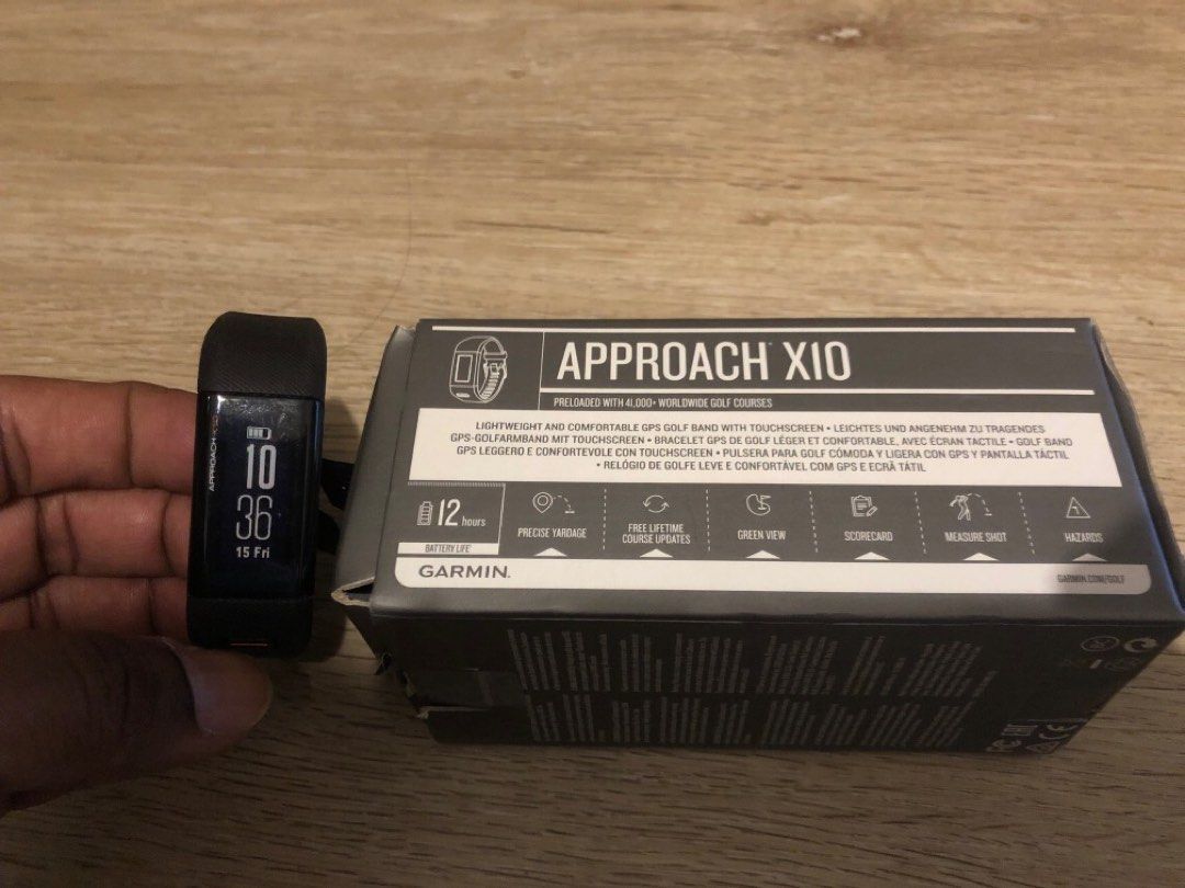 Garmin approach x10 gps golf band hotsell