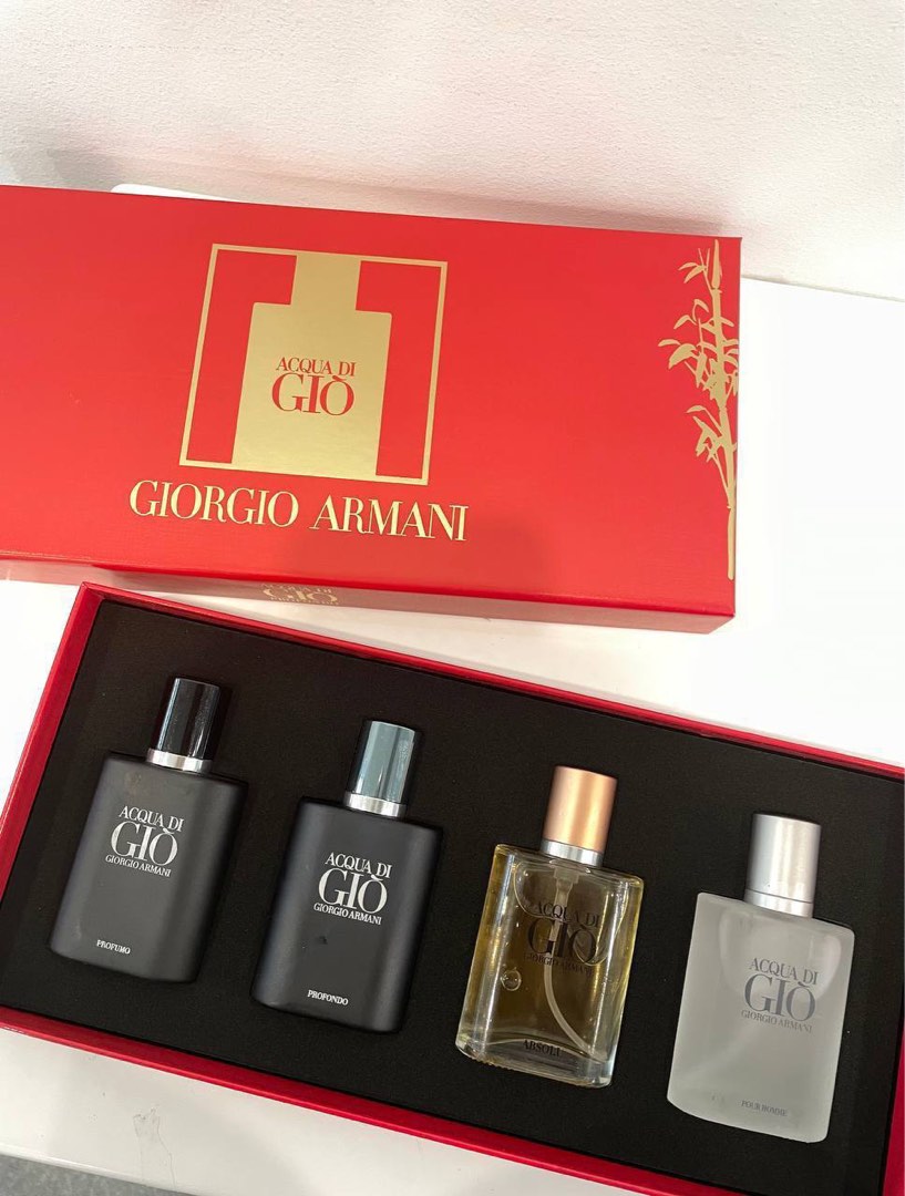 Giorgio armani hotsell cologne gift set