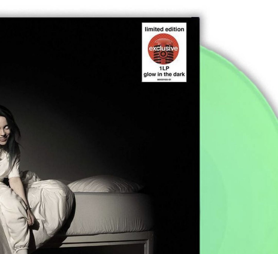 Billie Eilish - WHEN WE ALL FALL ASLEEP, WHERE DO WE GO? (Target Exclusive,  Glow in the Dark Vinyl)