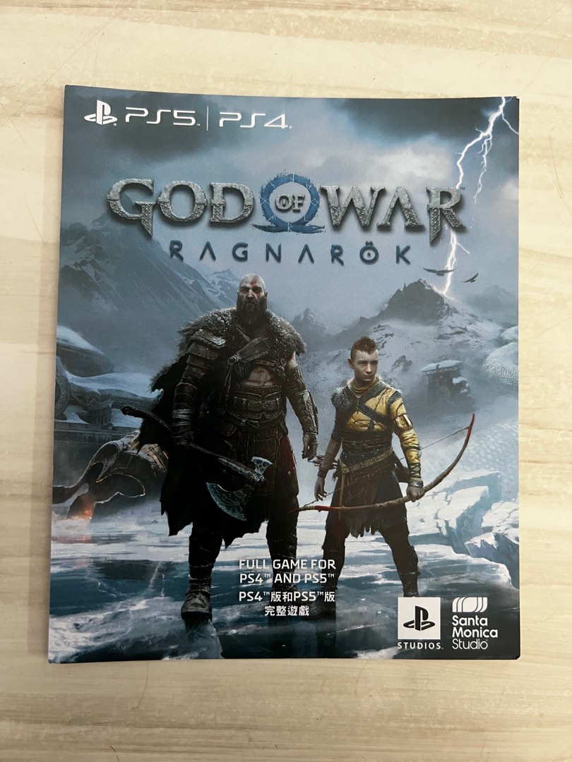GOW Ragnarok, Video Gaming, Video Games, PlayStation on Carousell
