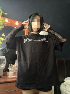 Grunge punk Oversized tee