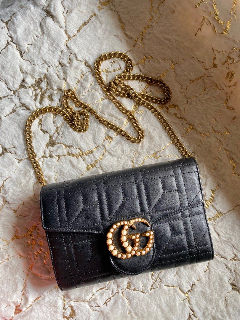 Gucci calfskin matelasse mini on sale