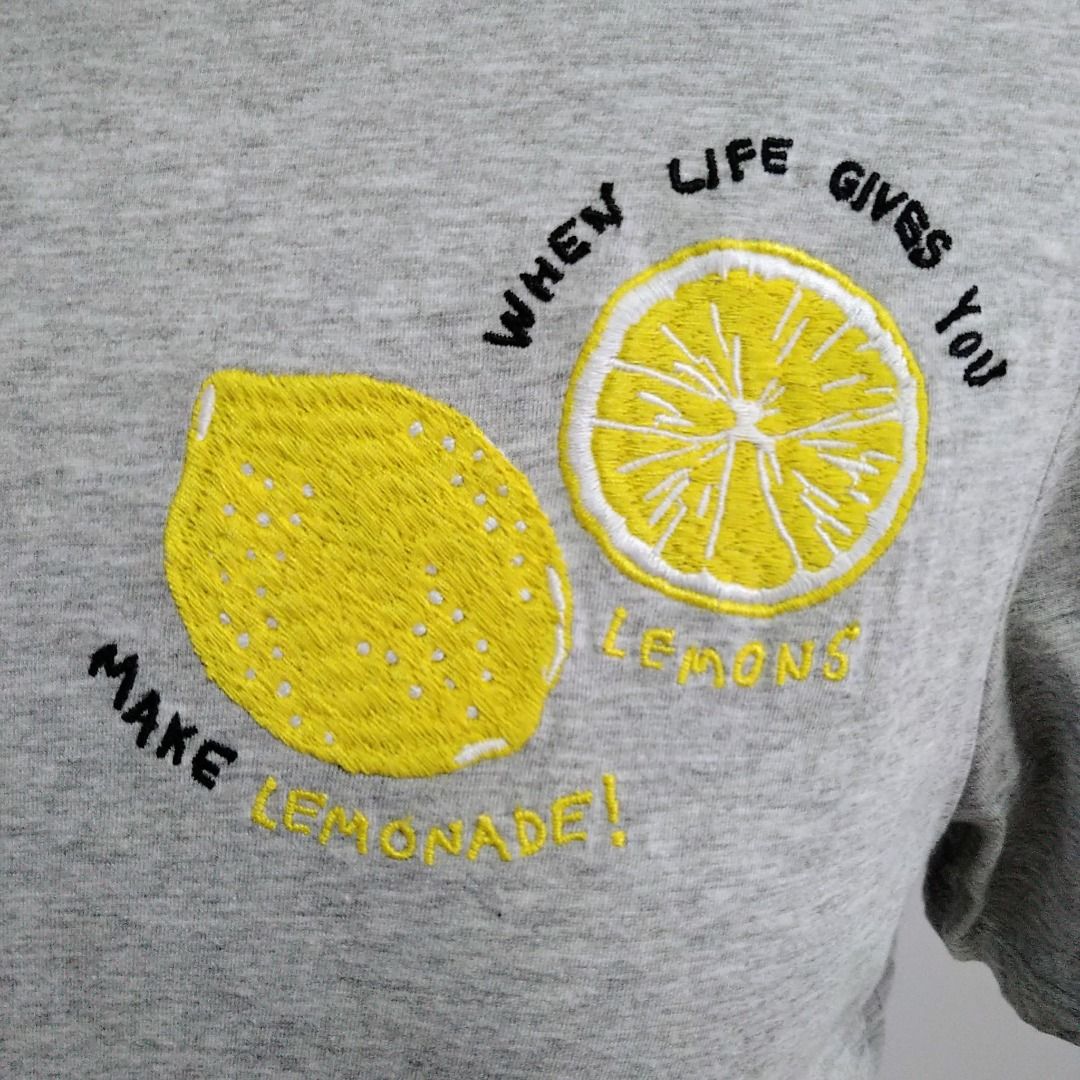 H and m lemon shirt hotsell